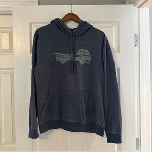 Patagonia Dark Blue Surd Truck Hoodie-Medium
